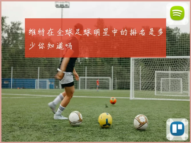 维特在全球足球明星中的排名是多少你知道吗