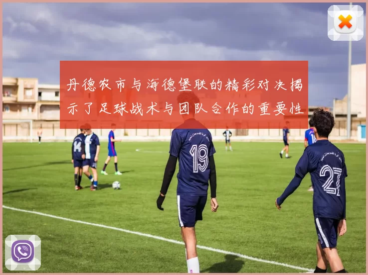 丹德农市与海德堡联的精彩对决揭示了足球战术与团队合作的重要性