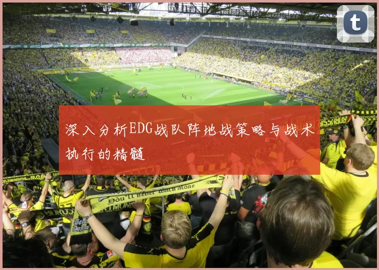 深入分析EDG战队阵地战策略与战术执行的精髓